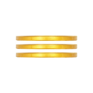 Industry Nine iRiX Headset Spacer 1-1/8'' Height: 2.5mm Aluminum Gold 3pcs