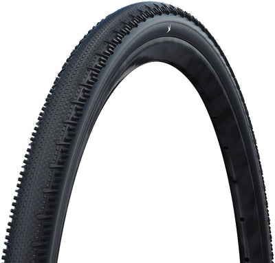 Schwalbe G-One RS Tire - 700 x 40 Tubeless Folding BLK Performance RaceGuard Addix Green E-25