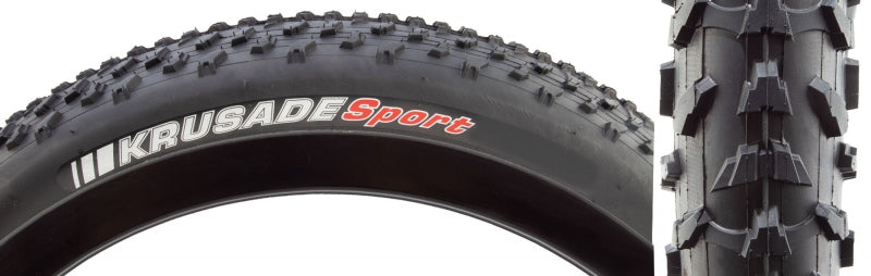 Kenda Krusade Tire - 20 x 4 Clincher Wire Black 60tpi