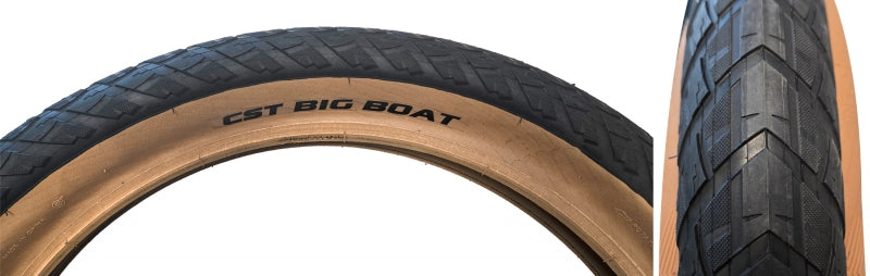 CST Big Boat 26x4.0" Black/Tanwall