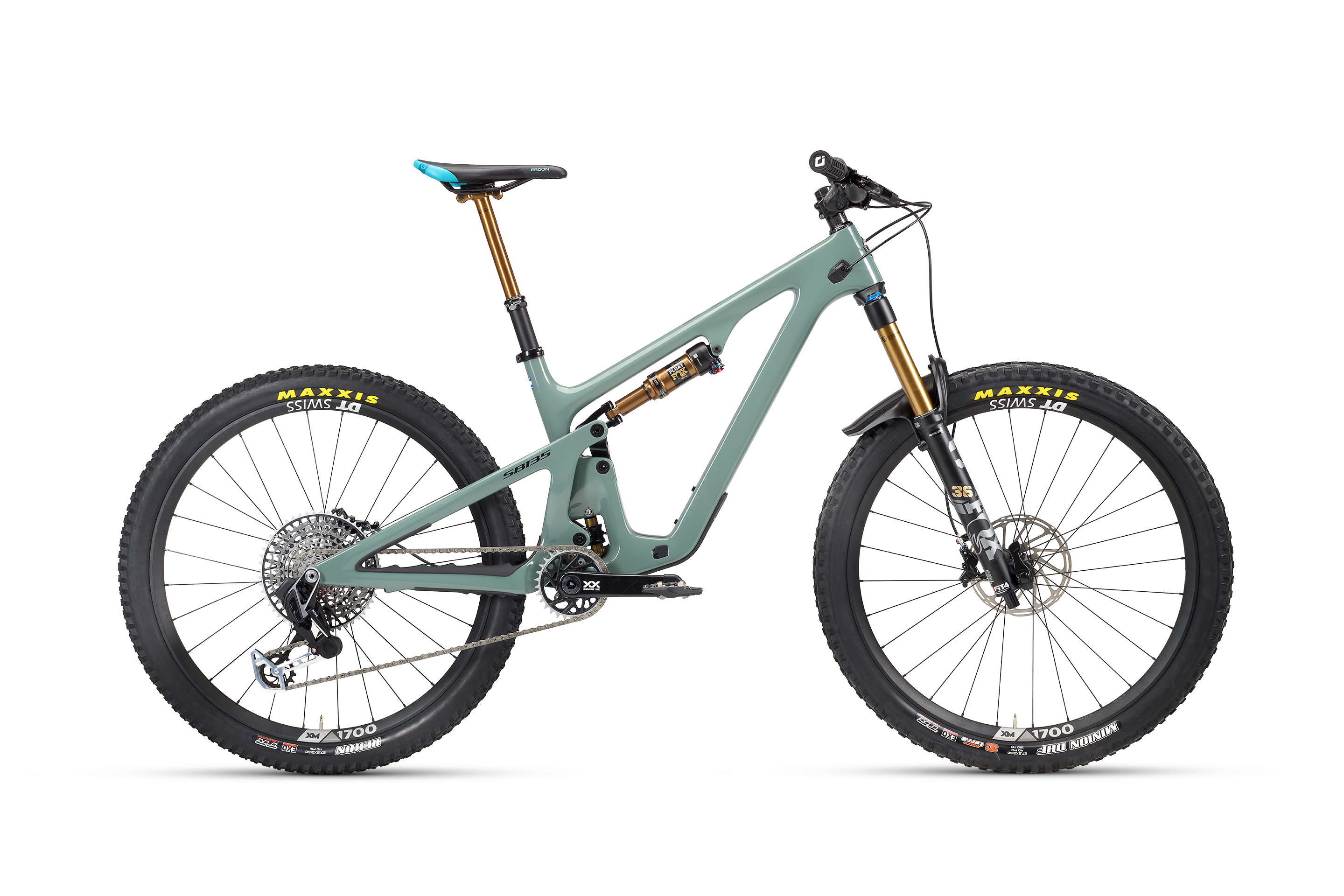 2026 Yeti SB135 Turq Series 27.5" Complete Mountain Bike - T4 XX Transmission Build