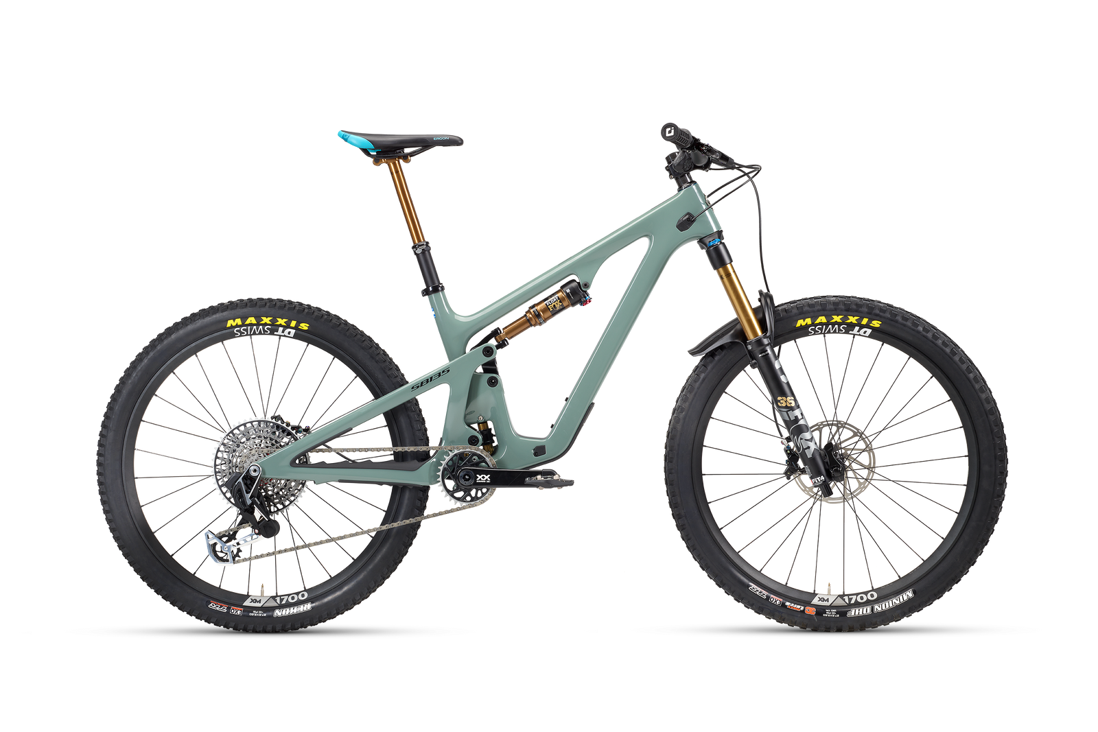 2026 Yeti SB135 Turq Series 27.5" Complete Mountain Bike - T4 XX Transmission Build