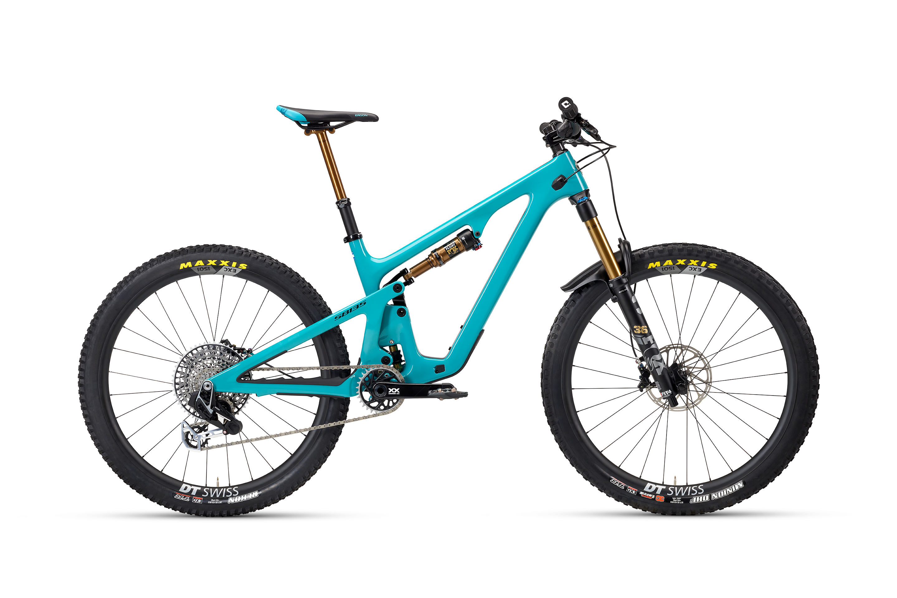 2026 Yeti SB135 Turq Series 27.5" Complete Mountain Bike - T4 XX Transmission Build