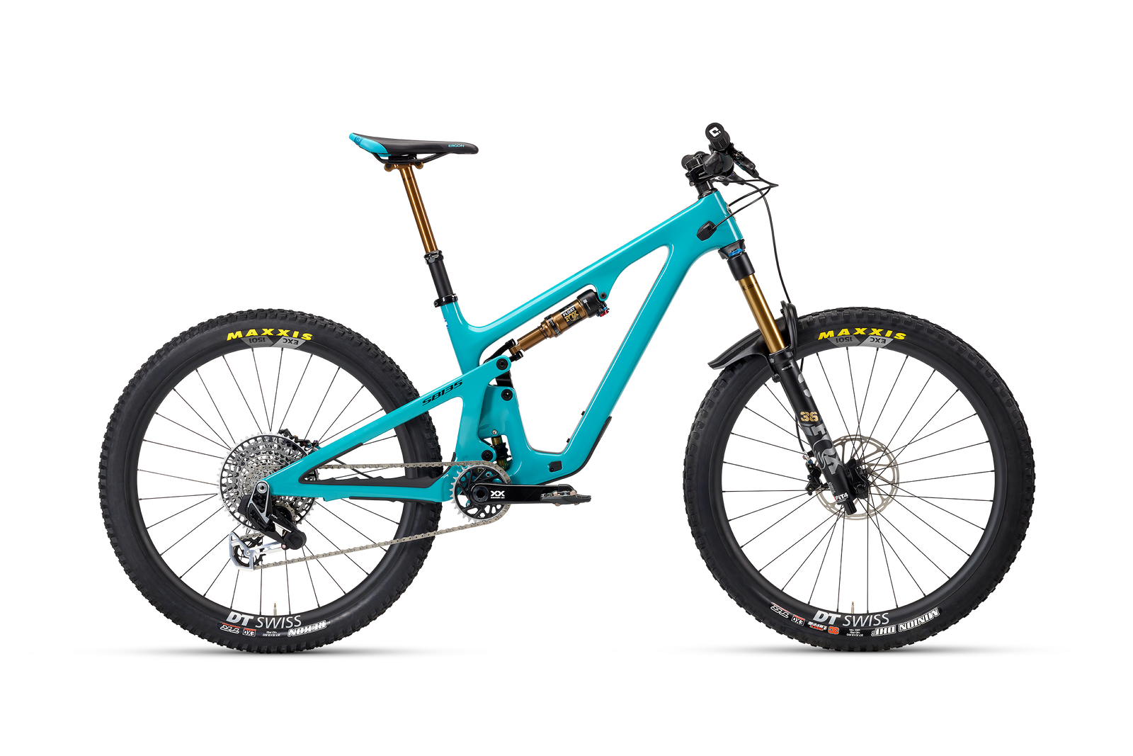 2026 Yeti SB135 Turq Series 27.5" Complete Mountain Bike - T4 XX Transmission Build