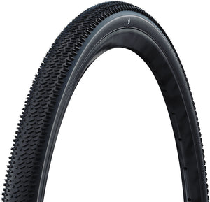 Schwalbe G-One R Tire - 700 x 40 Tubeless Folding BLK Performance RaceGuard Addix Green E-25