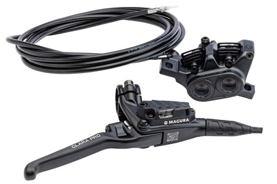 Magura Clara Pro Disc Brake Lever - Right Side Lever Post Mount 4-Piston Aluminum Lever Blade BLK