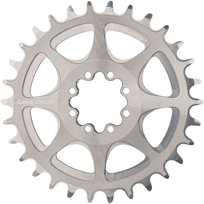 Cane Creek Direct Mount Chainring - 40t 8-Bolt Direct Mount 3mm Offset Ti Gray