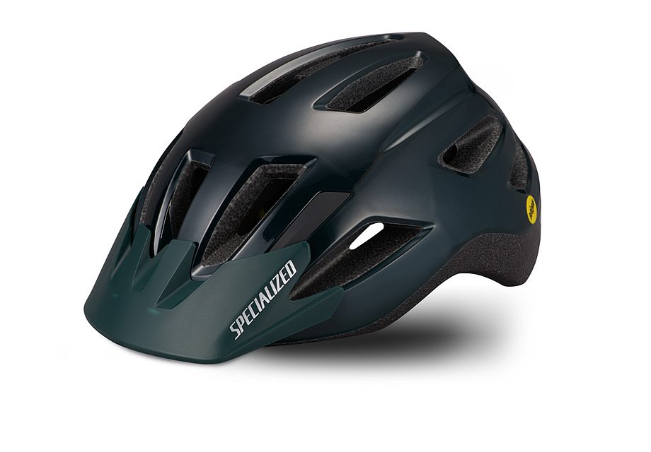 Specialized Shuffle Child Led Sb Mips Helmet Gloss Forest Green/Oasis Child (4Â€“7Y)
