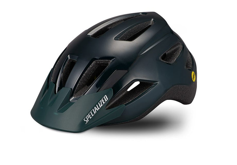 Specialized Shuffle Child Led Sb Mips Helmet Gloss Forest Green/Oasis Child (4Â€“7Y)