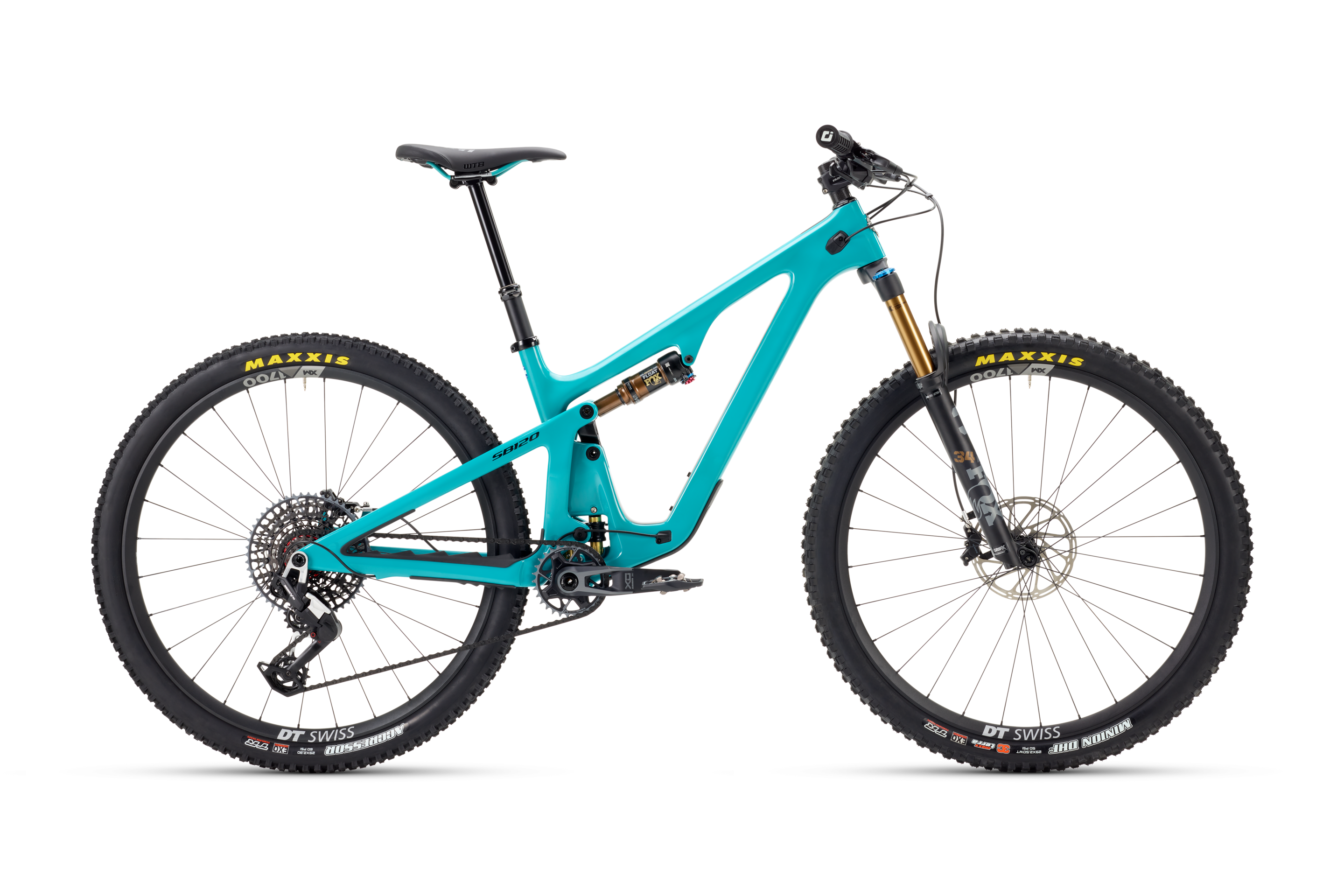 2026 Yeti SB120 Turq Series 29" Complete Mountain Bike - T2 X0/E90 Transmission Build