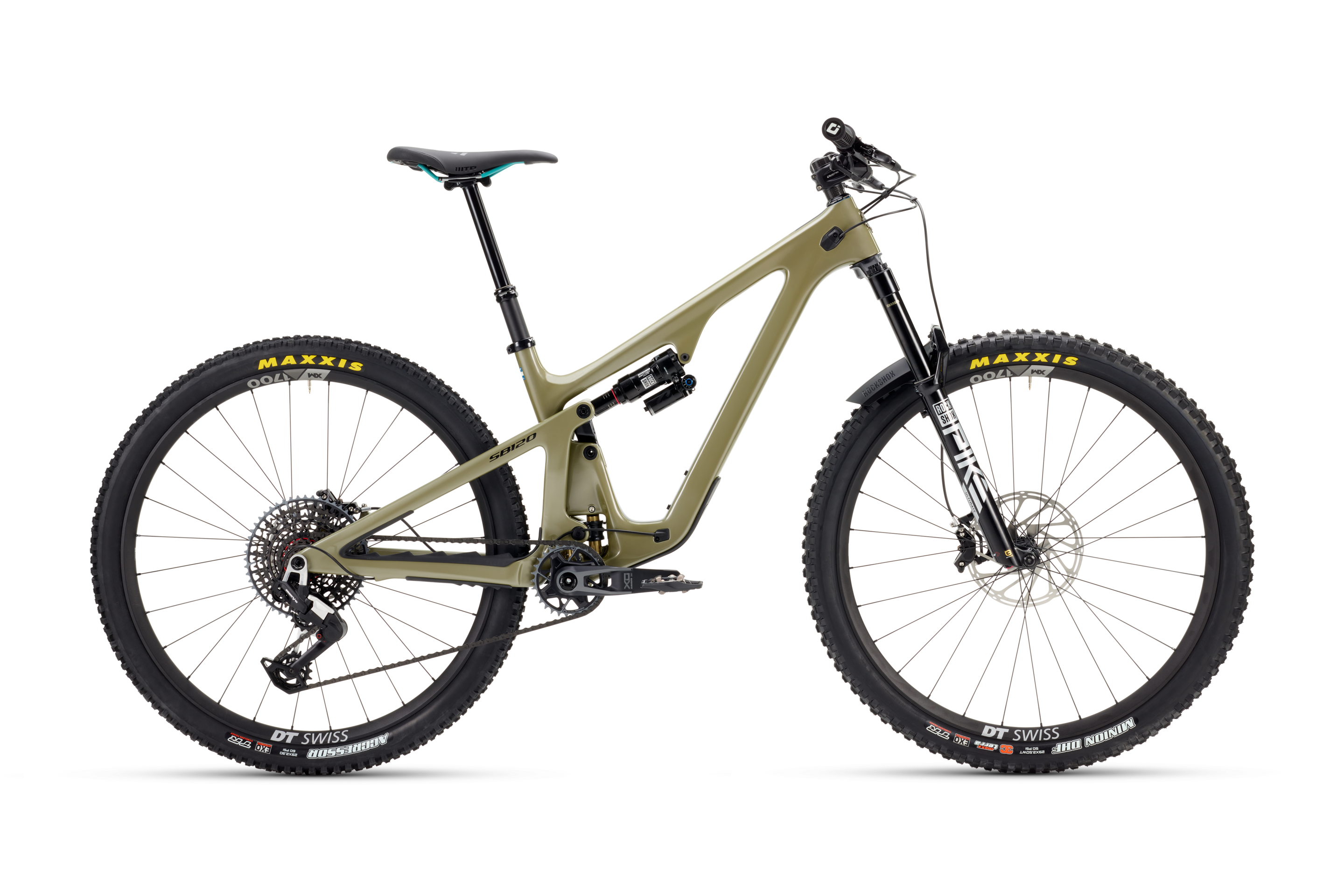 2026 Yeti SB120 Lunch Ride Turq Series 29" Complete Mountain Bike - LR T2 X0/E90 Transmission Build