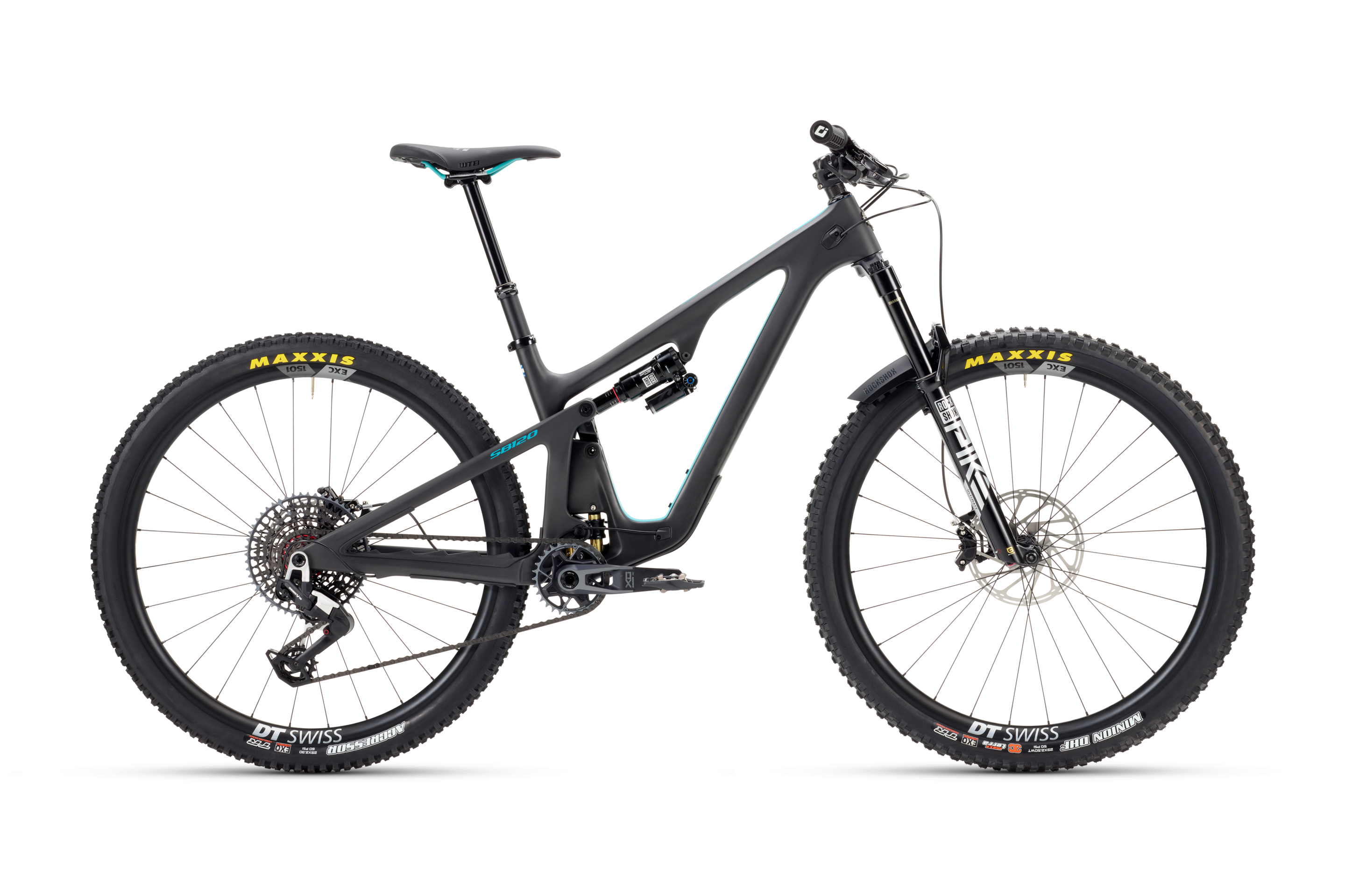2026 Yeti SB120 Lunch Ride Turq Series 29" Complete Mountain Bike - LR T2 X0/E90 Transmission Build