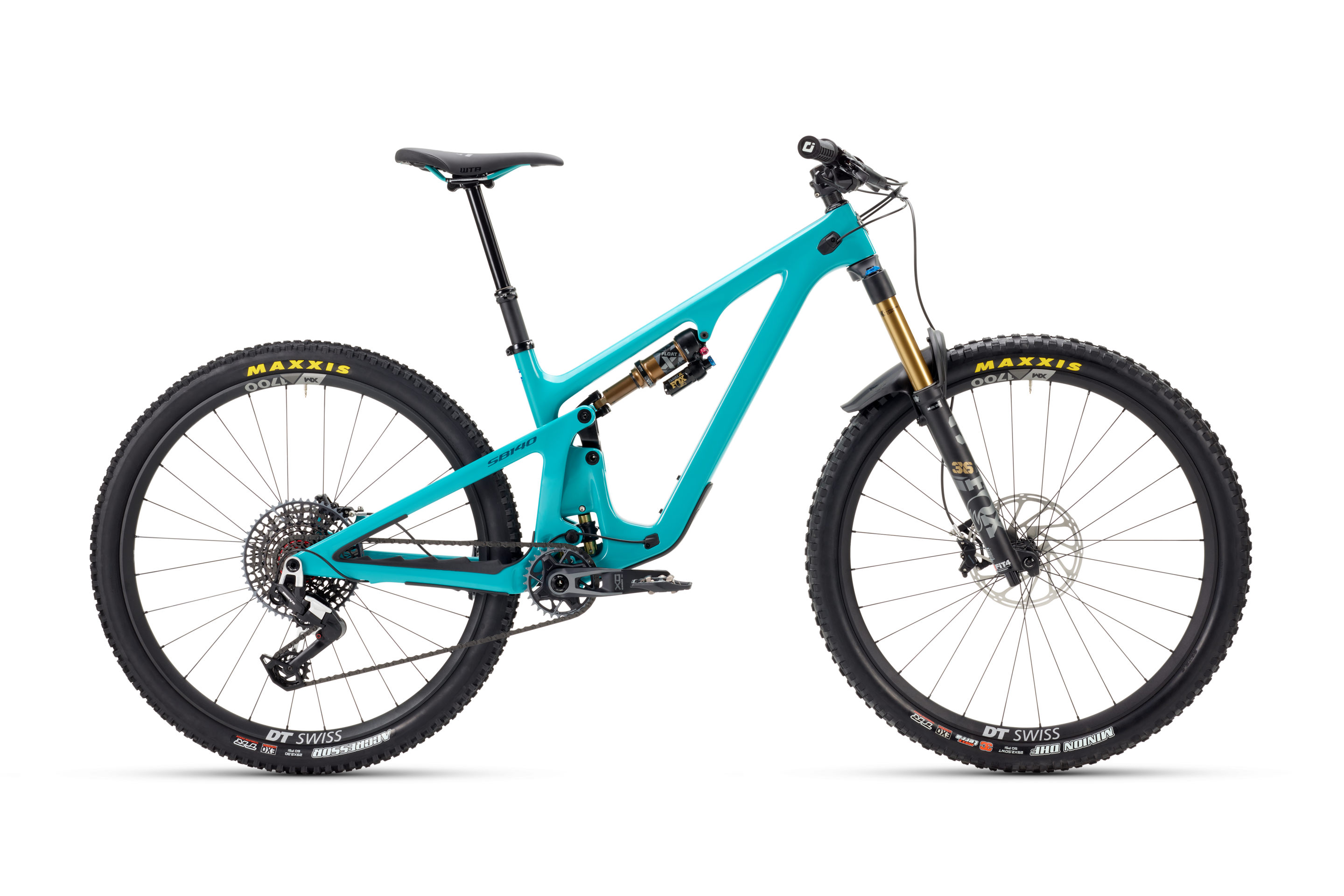 2026 Yeti SB140 Turq Series 29" Complete Mountain Bike - T2 X0/E90 Transmission Build