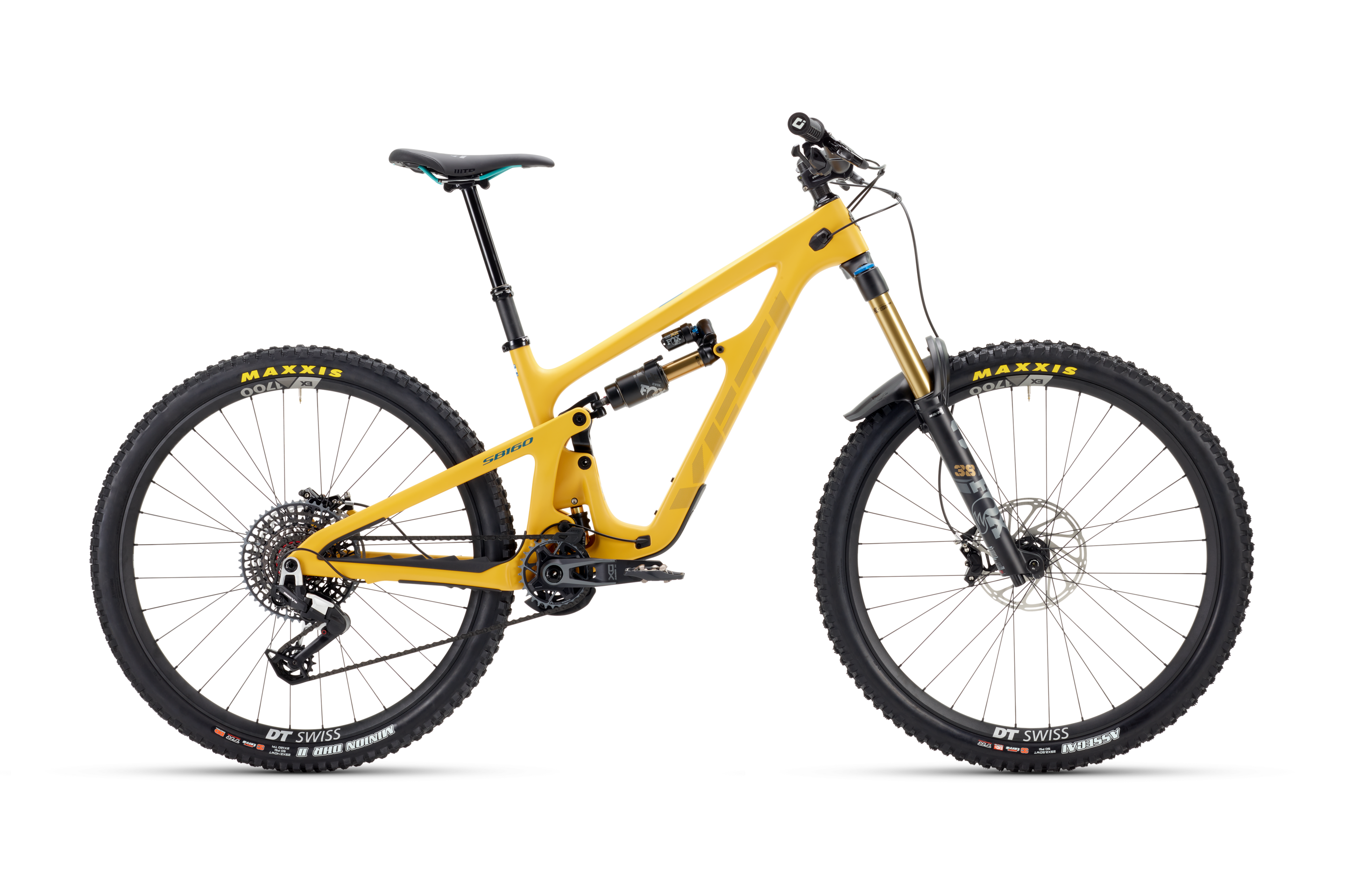2026 Yeti SB160 Turq Series 29" Complete Mountain Bike - T2 X0/E90 Transmission Build