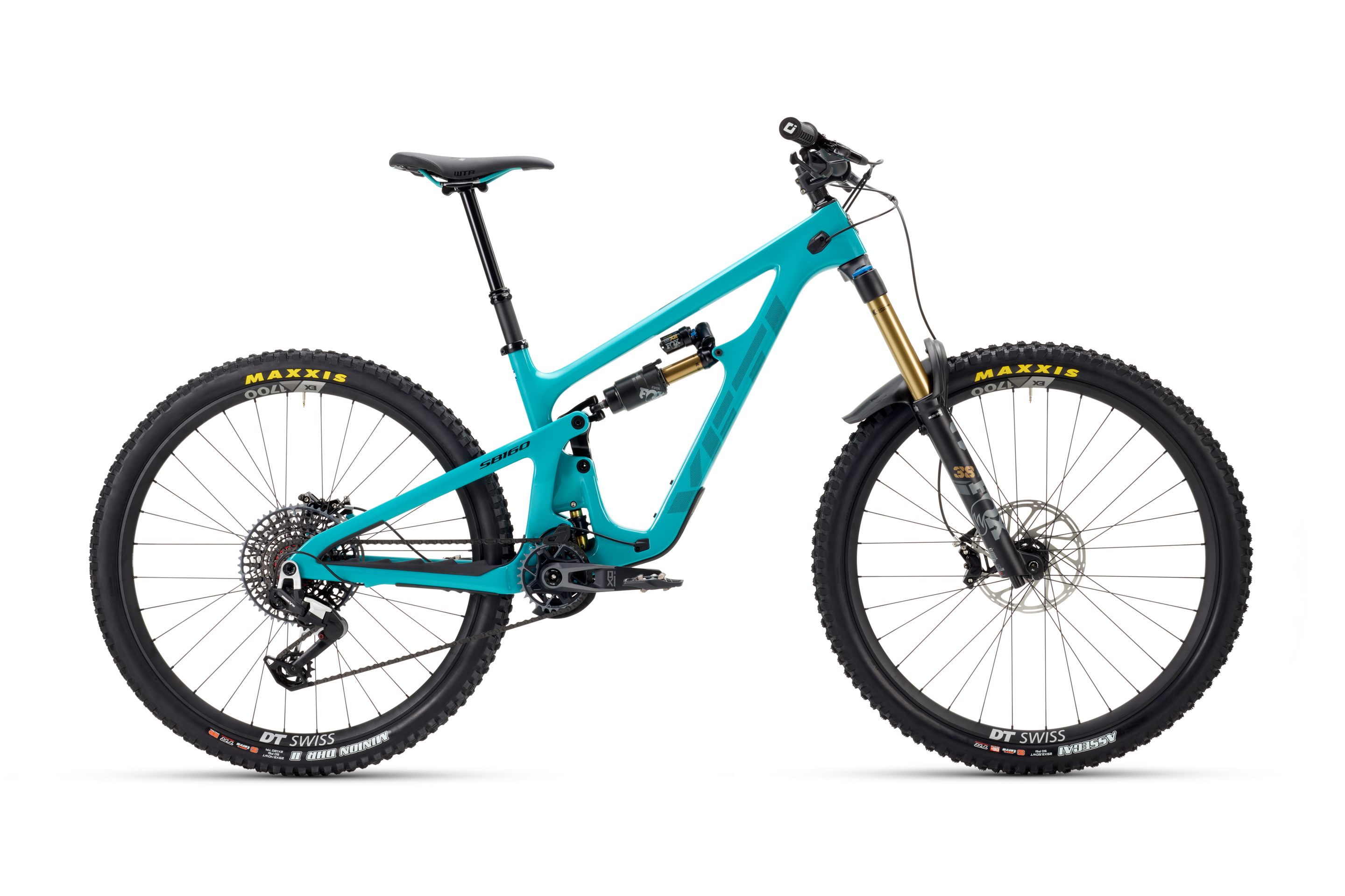 2026 Yeti SB160 Turq Series 29" Complete Mountain Bike - T2 X0/E90 Transmission Build