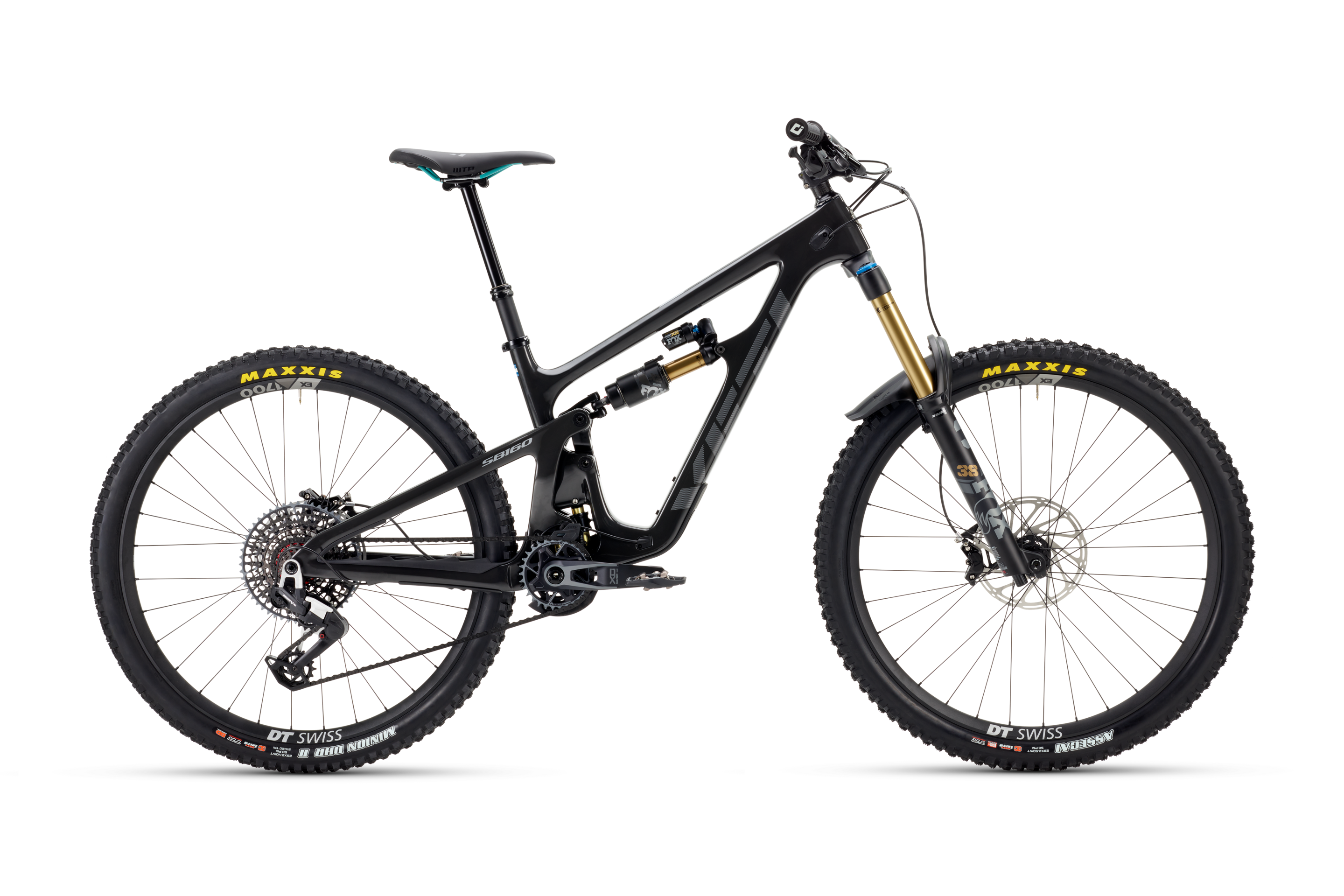 2026 Yeti SB160 Turq Series 29" Complete Mountain Bike - T2 X0/E90 Transmission Build