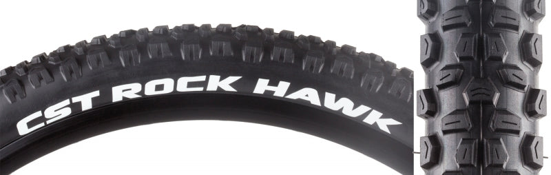 CST Rock Hawk Tire - 26 x 2.25 Clincher Wire Black