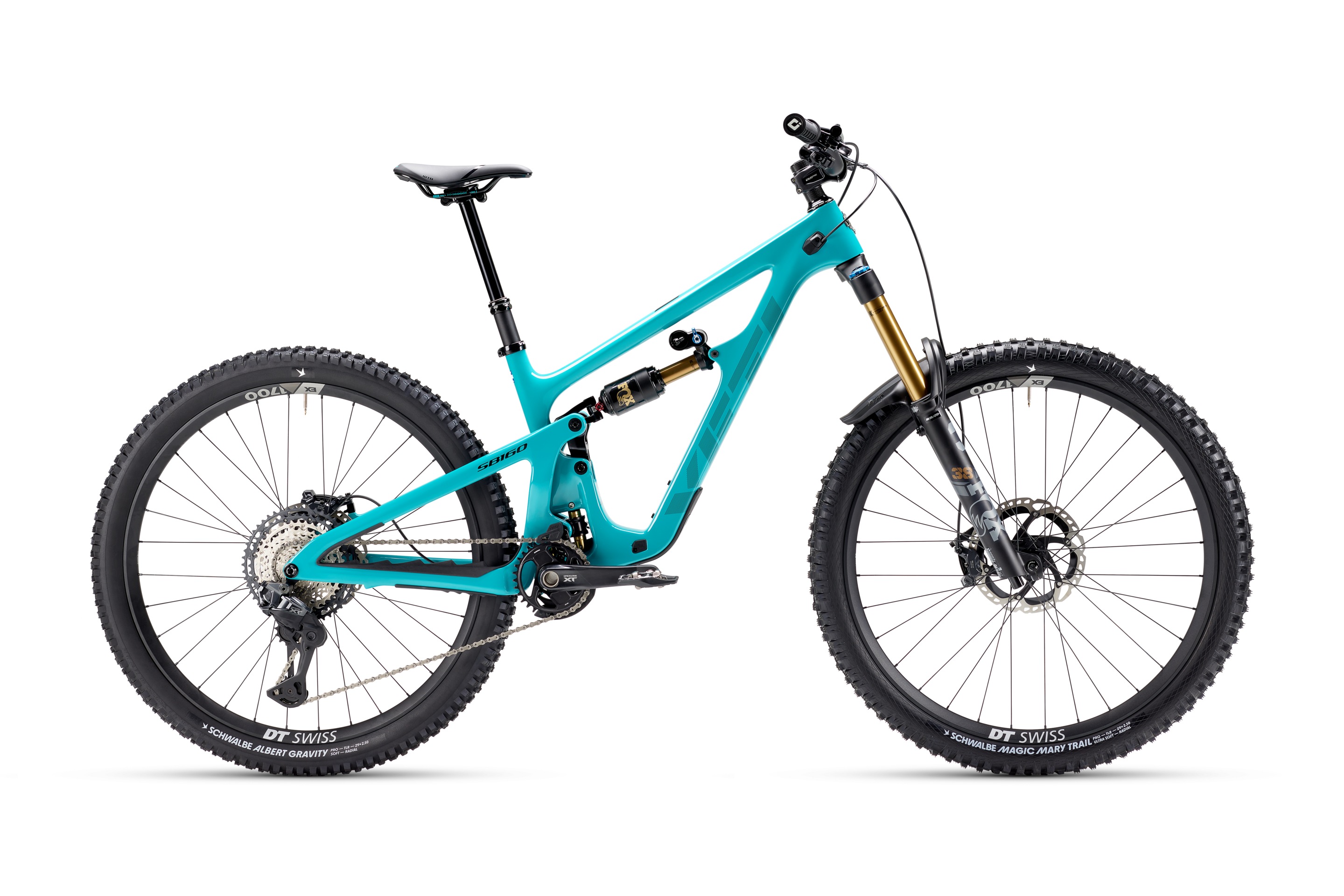 2026 Yeti SB160 T-Series Complete Mountain Bike - T1 SHIMANO XT DI2