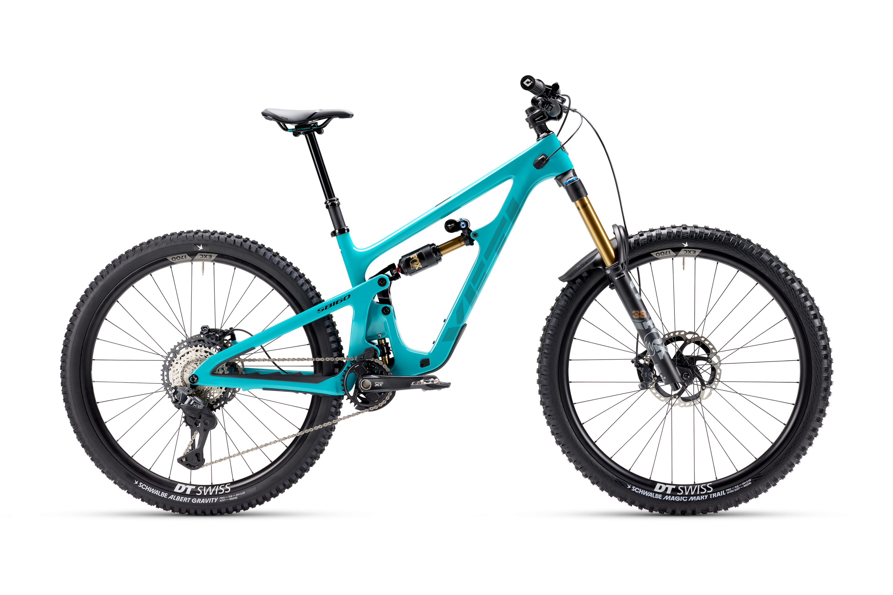 2026 Yeti SB160 T-Series Complete Mountain Bike - T1 SHIMANO XT DI2