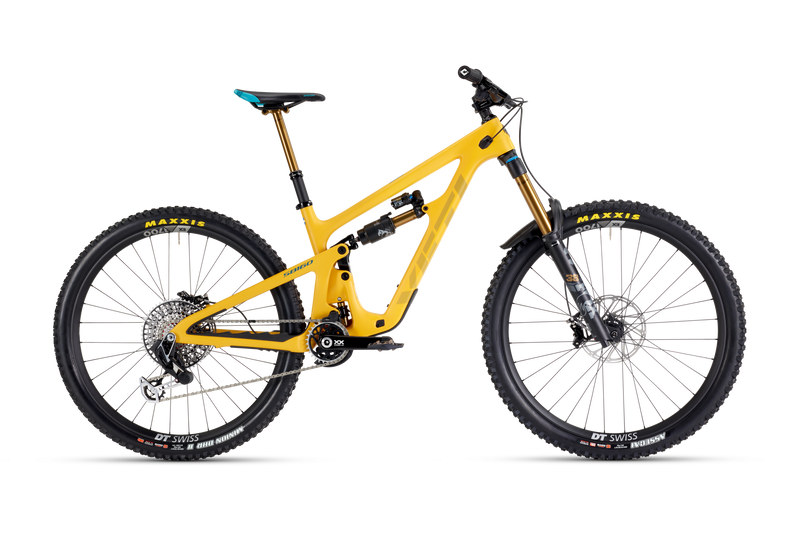 2025 Yeti SB160 Turq Series 29" Complete Mountain Bike - T4 XX Transmission, Mustard