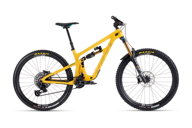 2025 Yeti SB160 Turq Series 29" Complete Mountain Bike - T3 X0 Transmission, Mustard