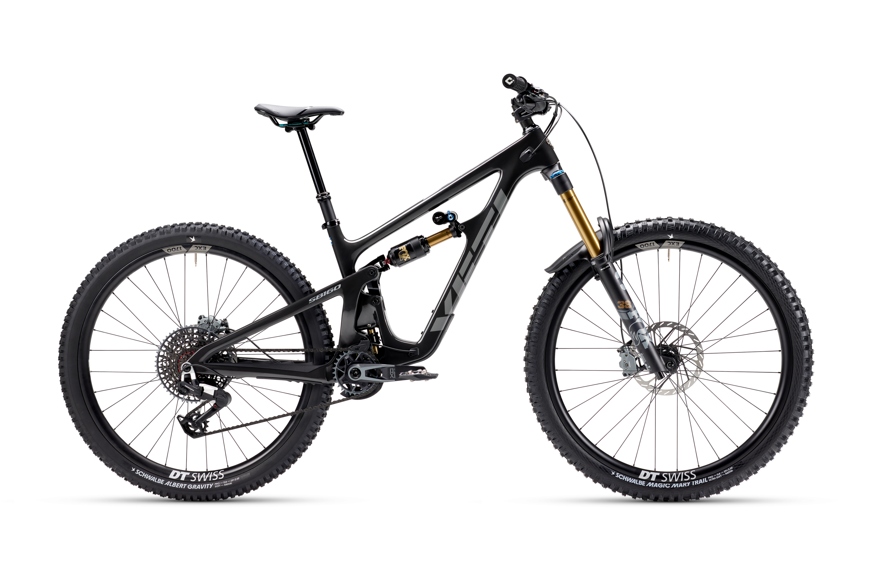 2026 Yeti SB160 T-Series Complete Mountain Bike - T2 SRAM X0/90 MIX