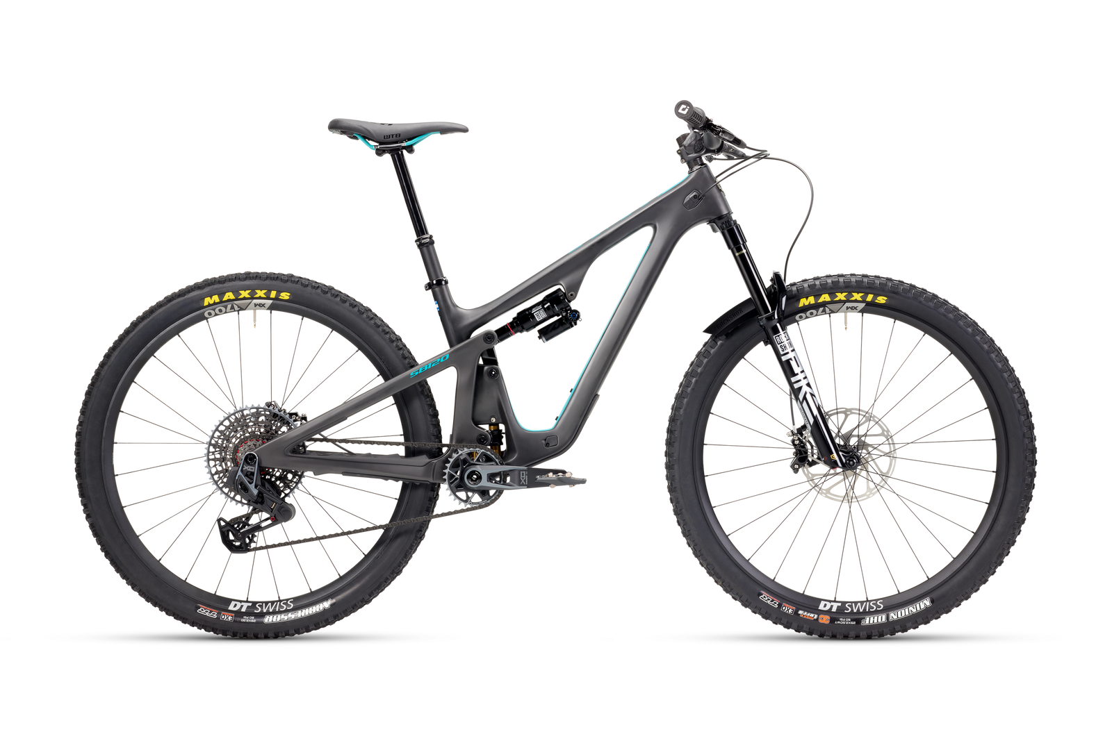 2025 Yeti SB120 Turq Series 29" Complete Mountain Bike - LR T3 X0 Build w/ Carbon Wheels