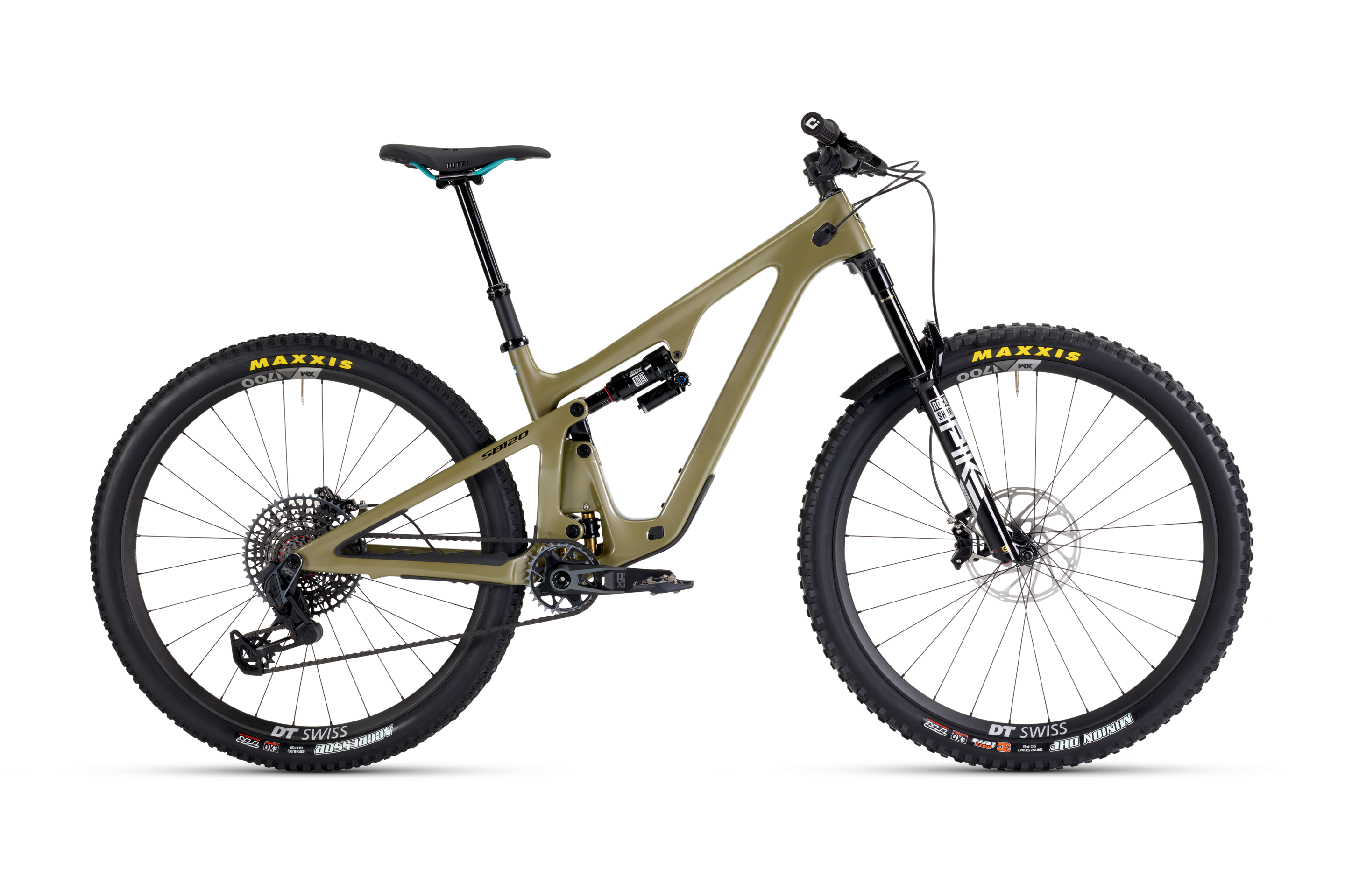 2025 Yeti SB120 Turq Series 29" Complete Mountain Bike - LR T3 X0 Build w/ Carbon Wheels