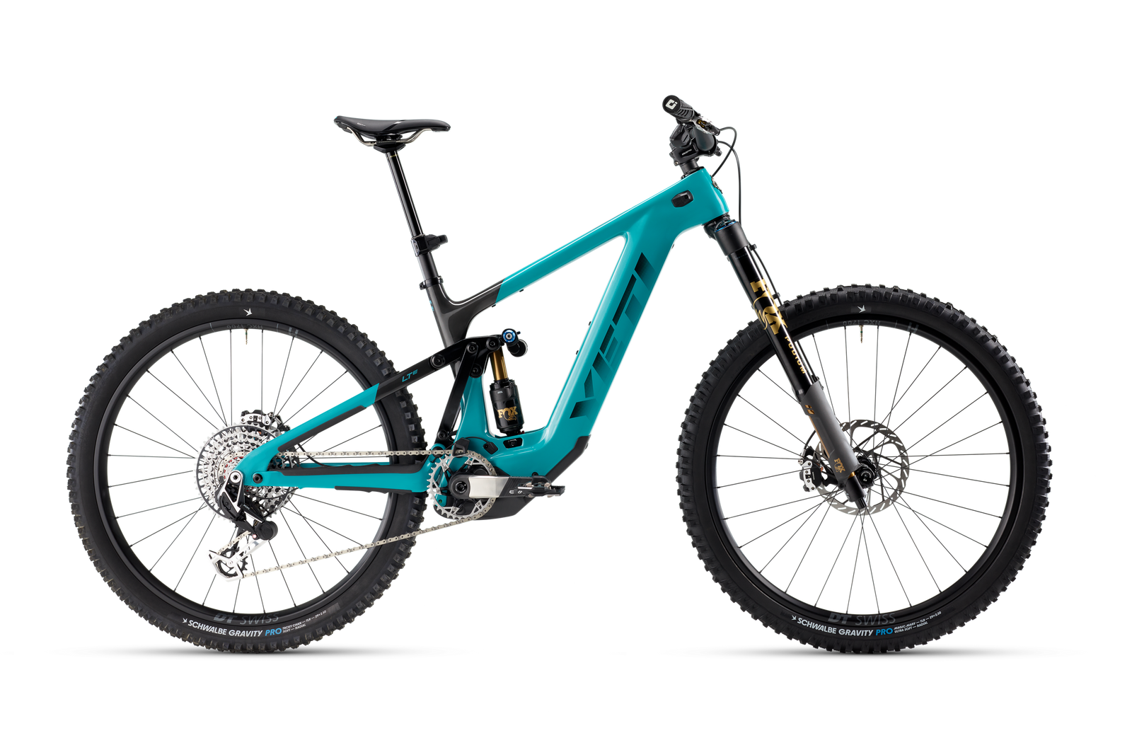 2027 Yeti LTe Complete Turq Series 29" E-Bike - T4 XX Build