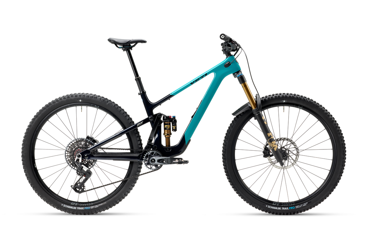 MT X0/90 Turq Series 2027 - Turquoise - Large - DT Swiss XMC 1700 EVO DEG DF Carbon Wheelset