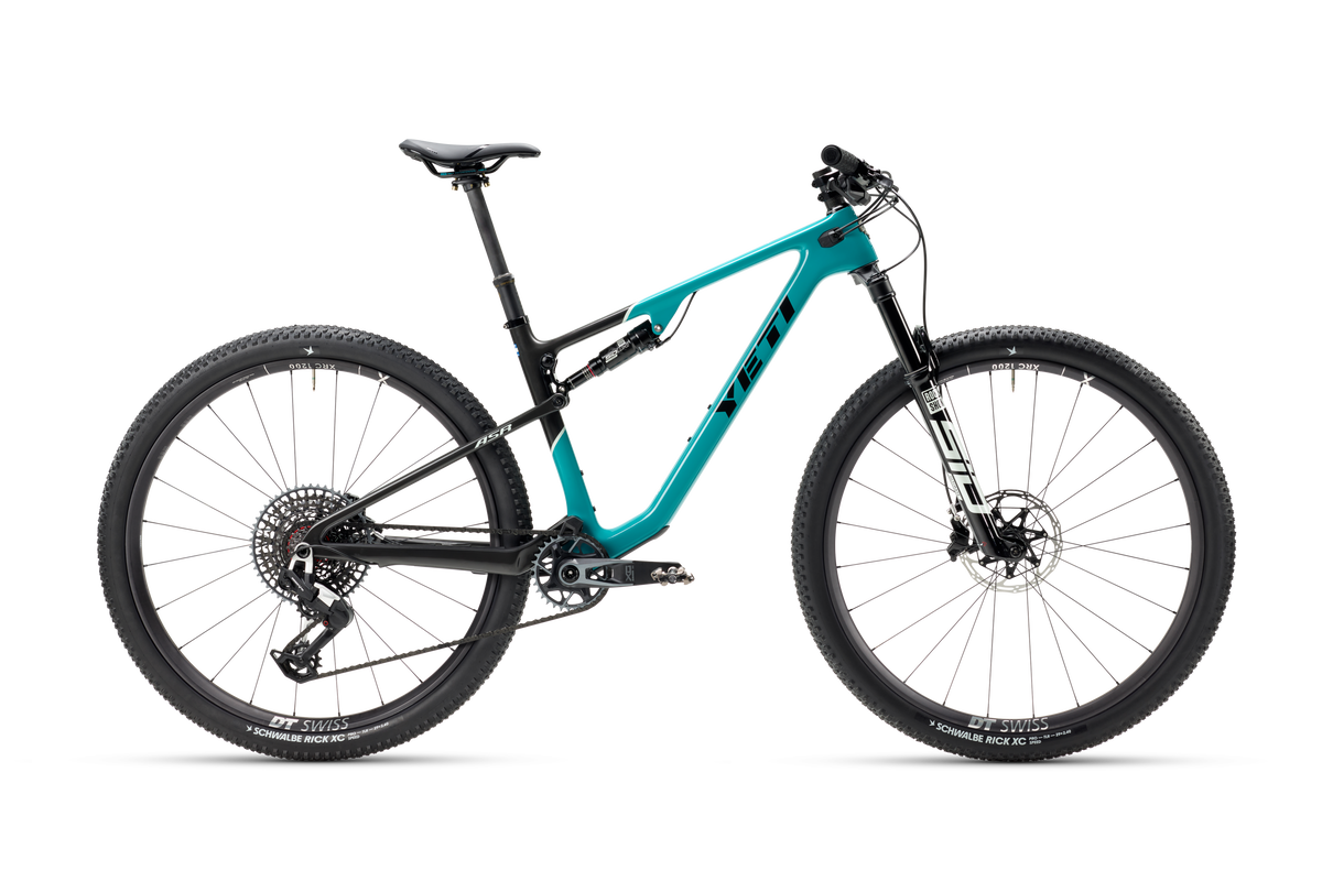 ASR X0/90 Turq Series 2027 - Turquoise - X-Large - DT Swiss XRC 1200 Carbon Wheelset