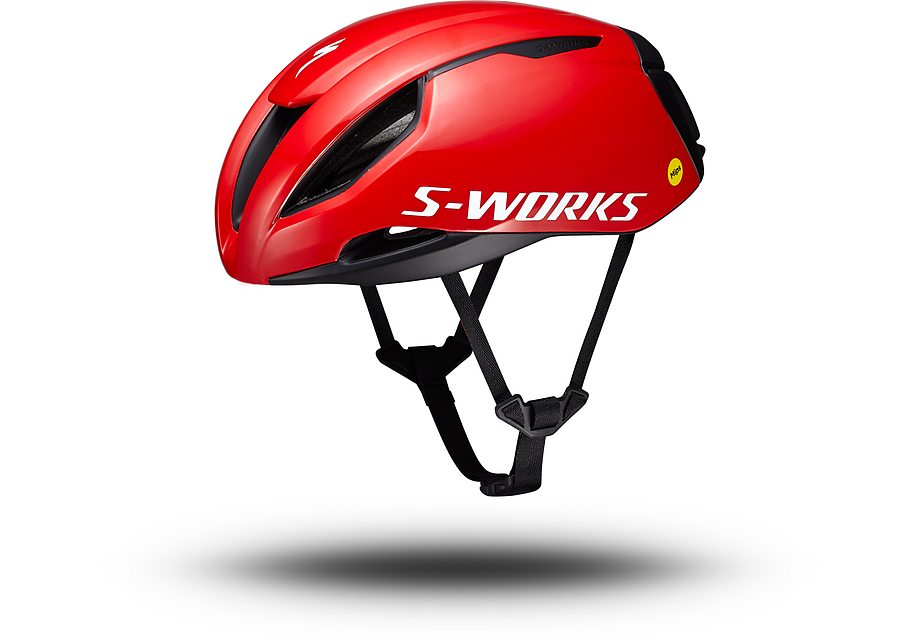 2023 Specialized Sw Evade 3 Hlmt Cpsc Vivred Large Vivid Red Helmet