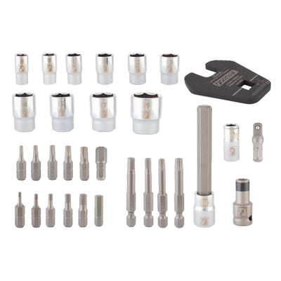 Pedros Pro Bit and Socket Set Bit Set