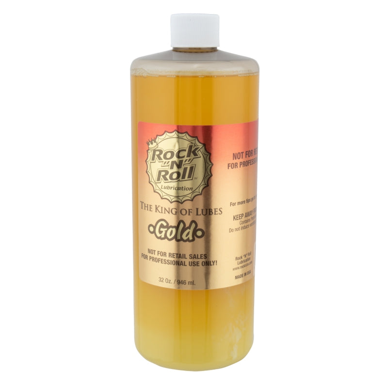 Rock N Roll Gold Bike Chain Lube - 32oz Drip