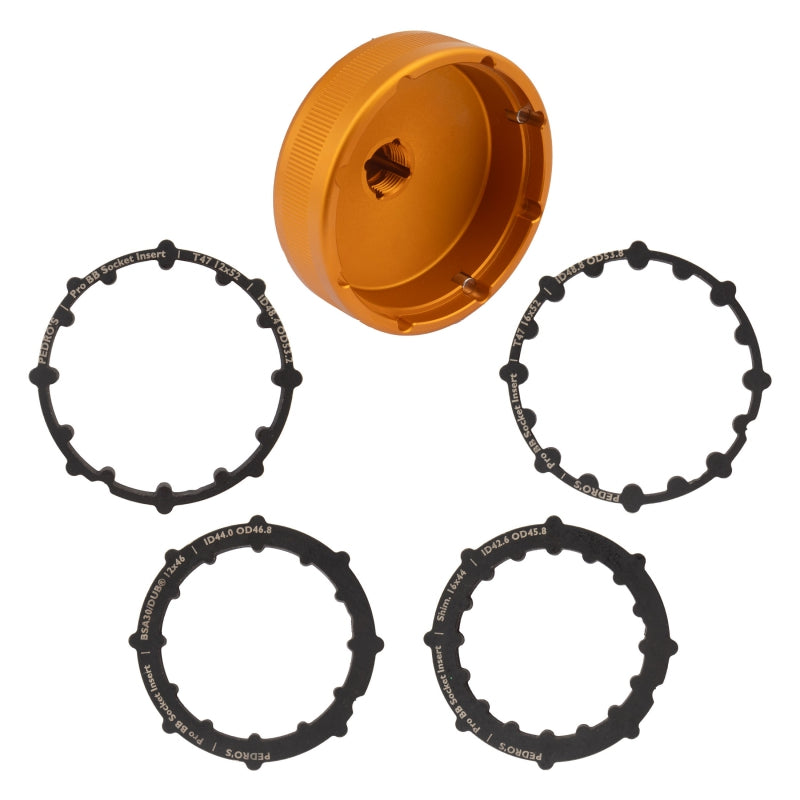 Pedros Pro BB Socket 5pc Set