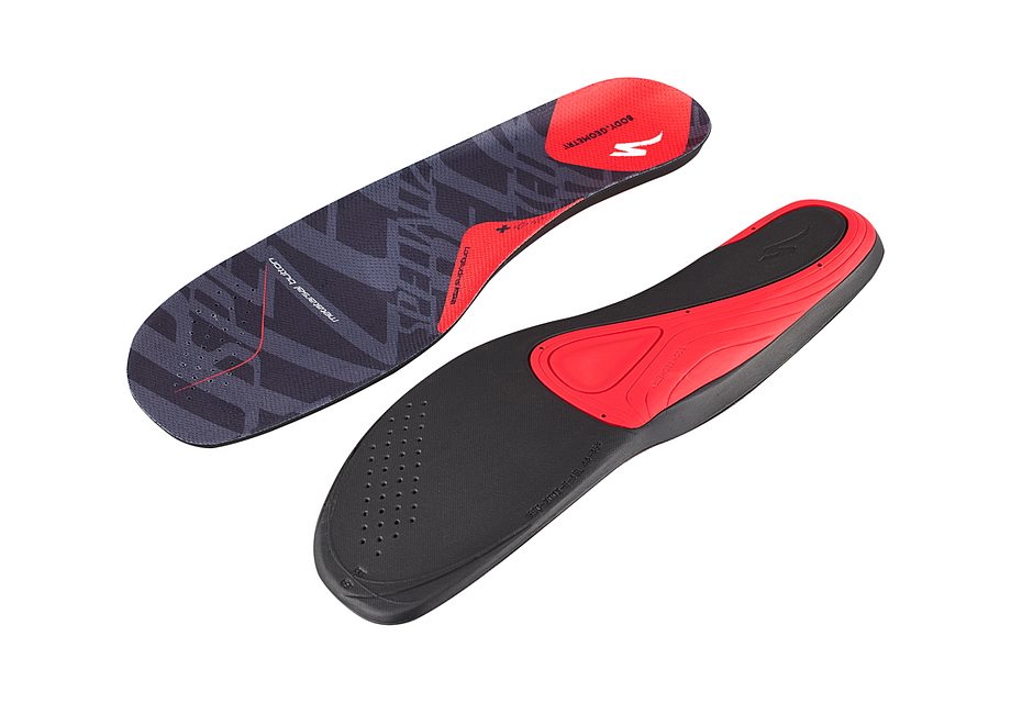 2025 Specialized Bg Sl Footbed Gen 2 Bg Fitting - Red + (Low Arch Support), 36-37