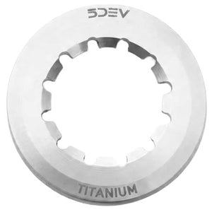 5Dev Ti Center Lock Nut Internal Raw