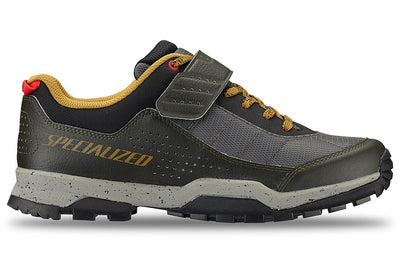Specialized rime 1.0 shoe dark moss green/harvest gold 42