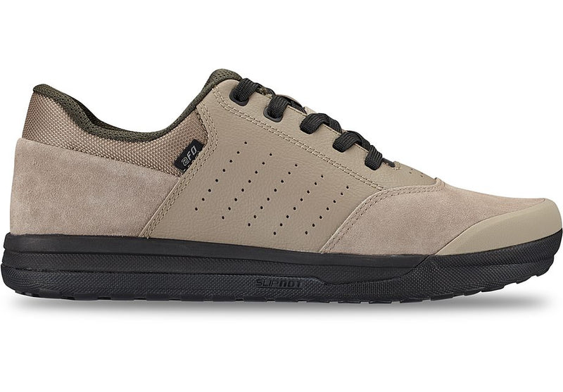 Specialized 2fo roost flat shoe taupe/dove grey/dark moss green 47