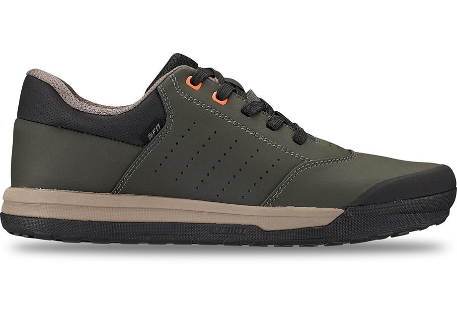 Specialized 2fo roost flat pu-synthetic shoe dark moss green 38.5