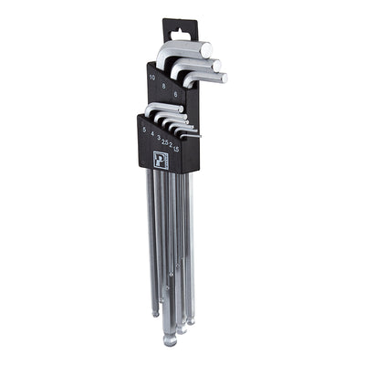 Pedros L-shaped hex wrench Set of 9