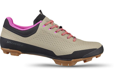 Specialized recon adv shoe taupe/dark moss green/fiery red/purple orchid 49