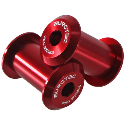 Burgtec Transition Chainstay Pivot Bolts - Race Red