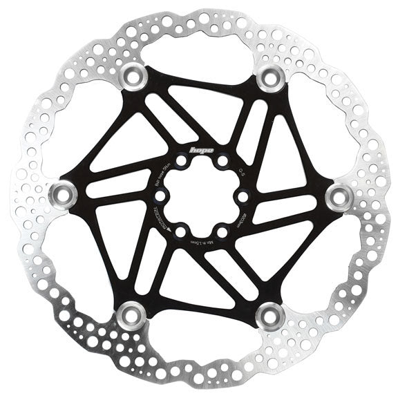 Hope Floating Rotor Floating 203mm Black