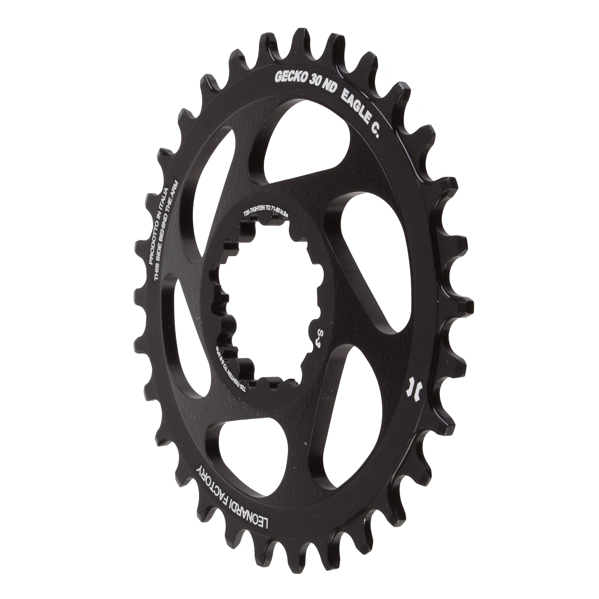 Leonardi Gecko Boost Direct Mount Ring 30T Black  