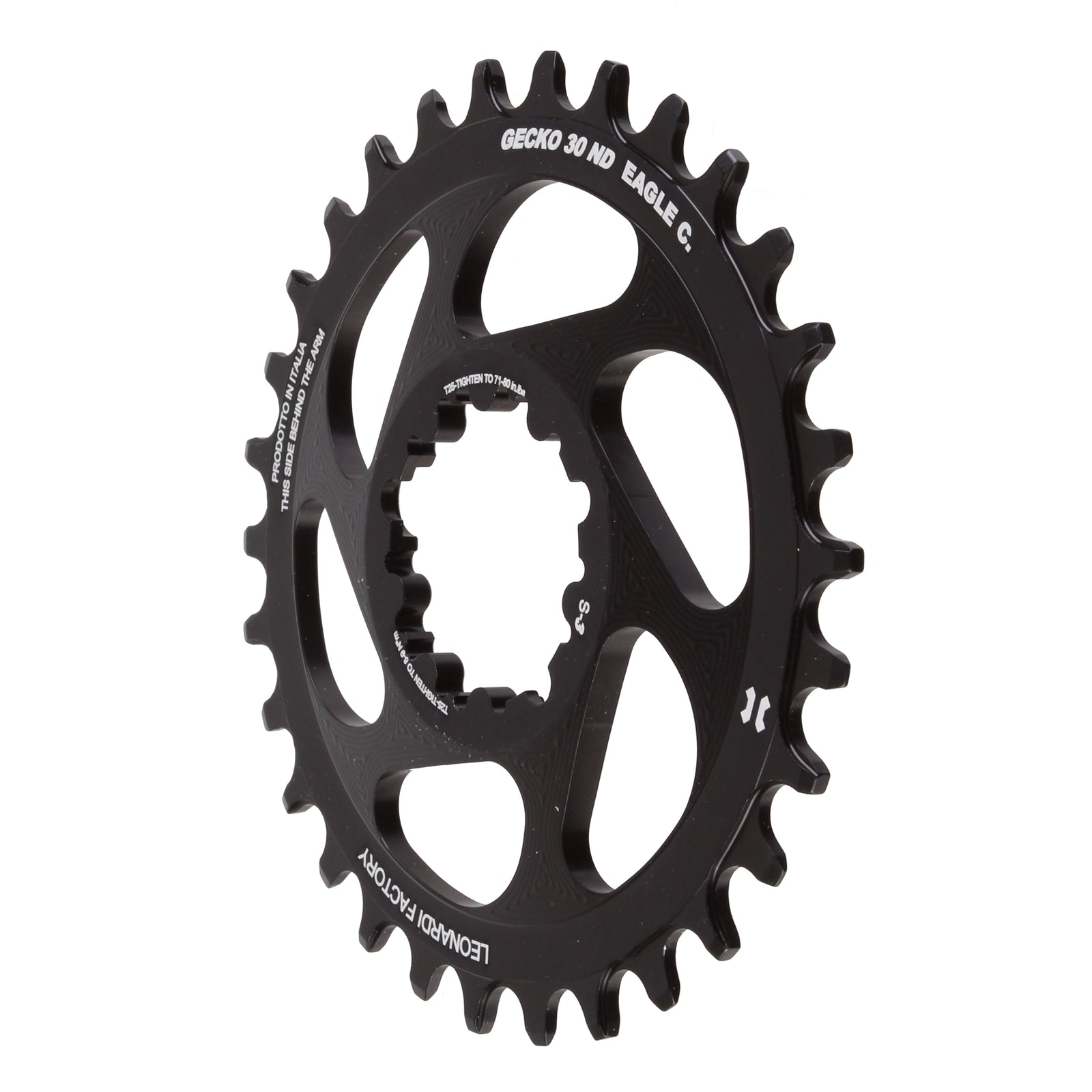 Leonardi Gecko Boost Direct Mount Ring 30T Black  