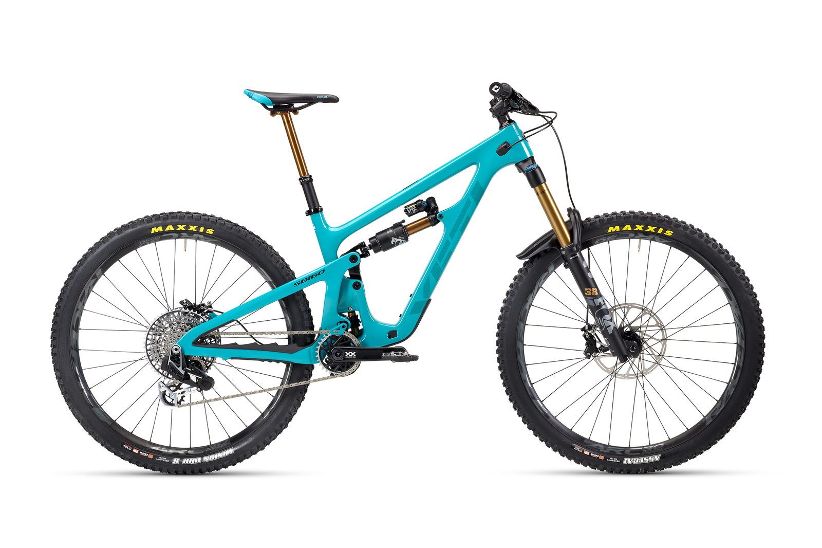 2026 Yeti SB160 Turq Series 29" Complete Mountain Bike - T4 XX Transmission