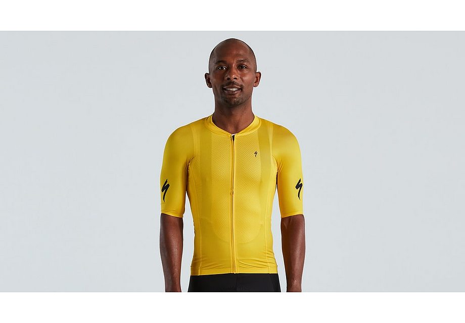 Specialized Sl R Logo Jersey Ss Men Golden Yellow Xxl
