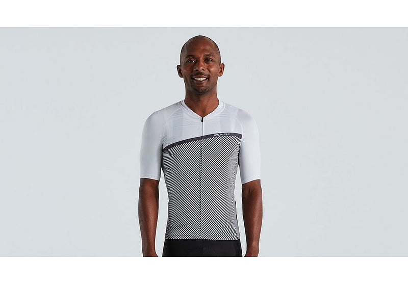 Specialized Sl Stripe Jersey Ss Men Dove Grey L