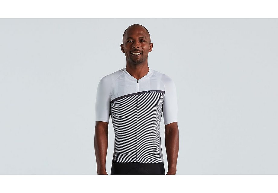 Specialized Sl Stripe Jersey Ss Men Dove Grey Xxl